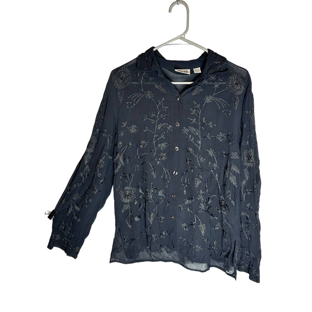 Chicos Embellished Blouse - Picture 2 of 6